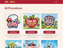 Tablet Screenshot of buddigpromos.com